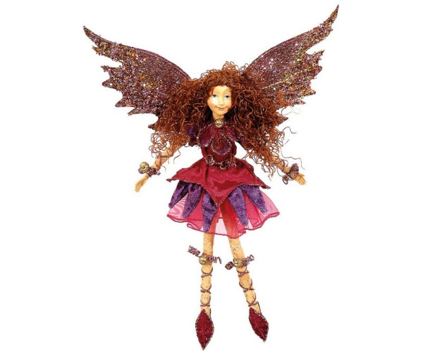 Κεραμικό Χριστουγεννιάτικο Στολίδι Νεράιδα 35 x 8 x 35cm