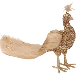 Επιδαπέδιο Χριστουγεννιάτικο Διακοσμητικό Πουλί 43 x 13 x 20(Η)cm