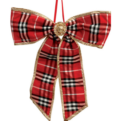 Κόκκινος Χριστουγεννιάτικος Φιόγκος 45cm