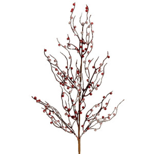 Χριστουγεννιάτικο Διακοσμητικό Κλαδί Γκί 80cm