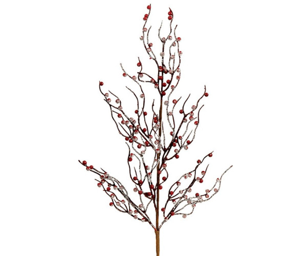 Χριστουγεννιάτικο Διακοσμητικό Κλαδί Γκί 80cm