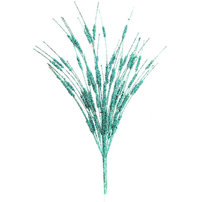 Μπλέ Χριστουγεννιάτικο Διακοσμητικό Κλαδί 45cm