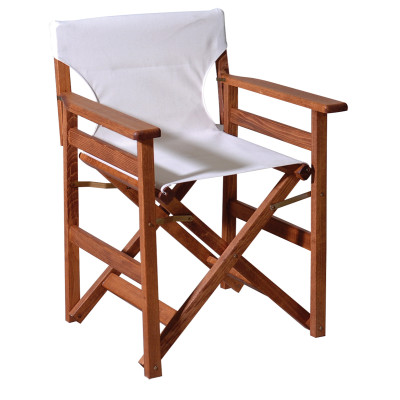 Ξύλινη Πτυσσόμενη Πολυθρόνα Σκηνοθέτη ,Red Οξυά