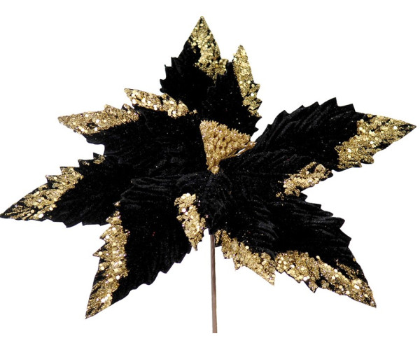 Χριστουγεννιάτικο Διακοσμητικό Λουλούδι 35cm