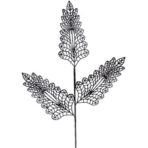 Χριστουγεννιάτικο Διακοσμητικό Κλαδί 89cm