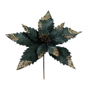 Χριστουγεννιάτικο Διακοσμητικό Λουλούδι 35cm