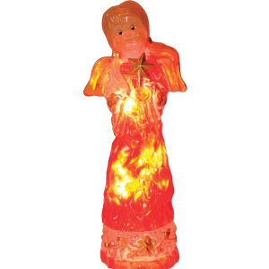 Φωτιζόμενος Ακρυλικός Άγγελος Με Θερμό Φωτισμό 38CM