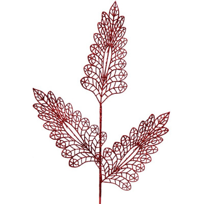 Χριστουγεννιάτικο Διακοσμητικό Κλαδί Φτέρα 89cm