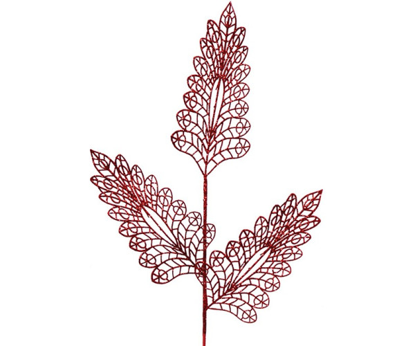 Χριστουγεννιάτικο Διακοσμητικό Κλαδί Φτέρα 89cm