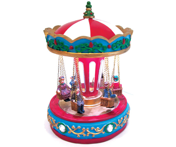 Όπτικαλ Καρουζέλ Μουσικής Και Κίνησης Μπαταρίας 4,5V ,10,5 x 10,5 x 15(Η)cm