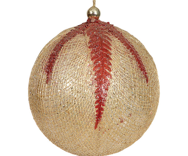 Πλαστική Χριστουγεννιάτικη Μπάλα 7cm