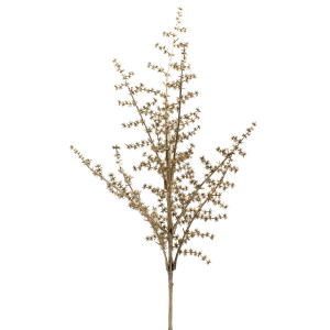 Χρυσό Χριστουγεννιάτικο Διακοσμητικό Κλαδί 64(Η)cm