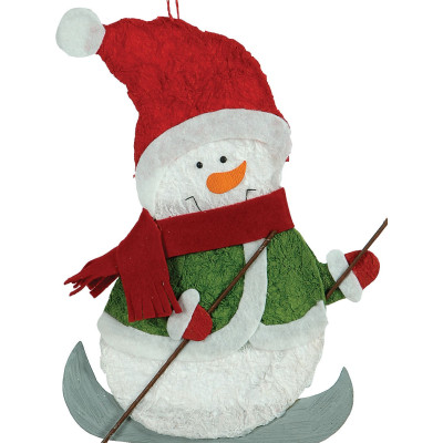 Πάνινο Κρεμαστό Χριστουγεννιάτικο Στολίδι 30cm