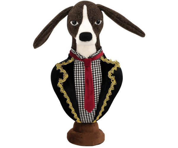 Χριστουγεννιάτικο Διακοσμητικό Σκυλάκι 23 x 20 x 48(h)cm