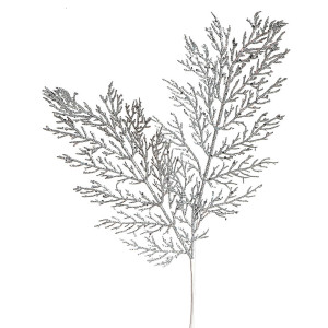 Χριστουγεννιάτικο Διακοσμητικό Κλαδί Φτέρα 20 x 55(h)cm