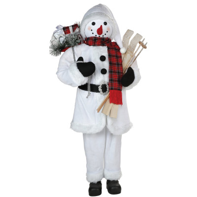 Διακοσμητικός Χριστουγεννιάτικος Χιονάνθρωπος 120cm