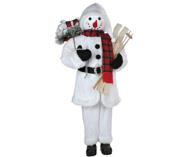 Διακοσμητικός Χριστουγεννιάτικος Χιονάνθρωπος 120cm