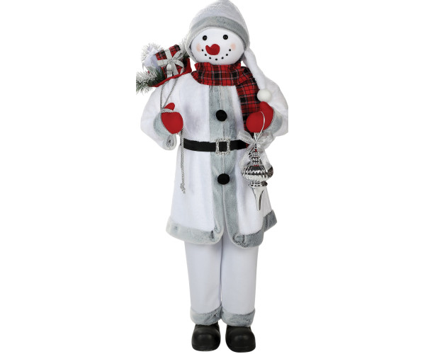 Διακοσμητικός Χριστουγεννιάτικος Χιονάνθρωπος 90cm