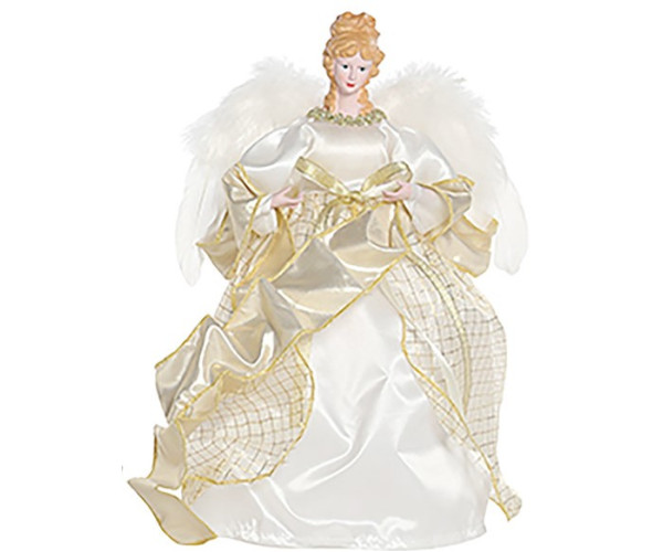 Χριστουγεννιάτικη Κορυφή Δέντρου Άγγελος 30cm