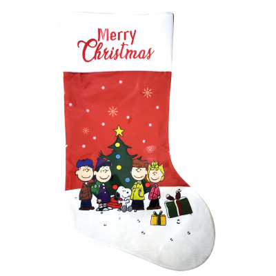 Πάνινη Χριστουγεννιάτικη Διακοσμητική Μπότα 50cm