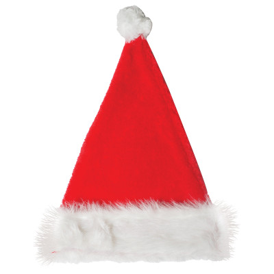 Χριστουγεννιάτικο Σκουφάκι Άγιου Βασίλη 32 x 45cm