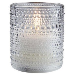 Διακοσμητικό Κερί Μπαταρίας Σε Ποτήρι 2 x AAΑ Με Λειτουργία 6 Ωρών, Με Θερμό Φωτισμό Ø 8,7 x 10cm