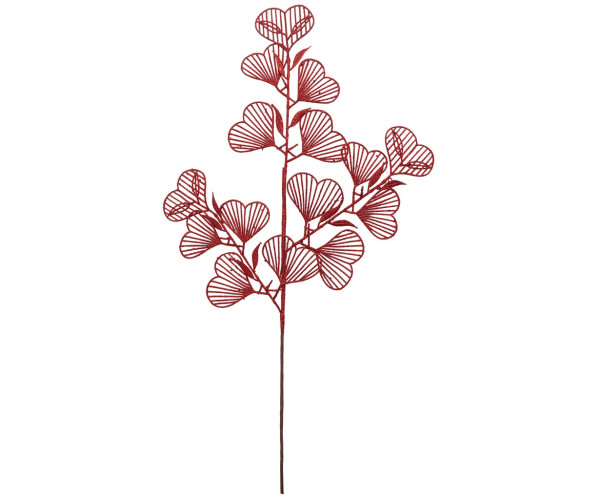 Κόκκινο Χριστουγεννιάτικο Διακοσμητικό Κλαδί 69(Η)cm