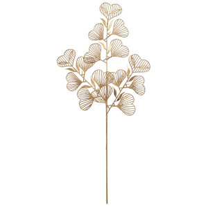 Χρυσό Χριστουγεννιάτικο Διακοσμητικό Κλαδί 69(Η)cm