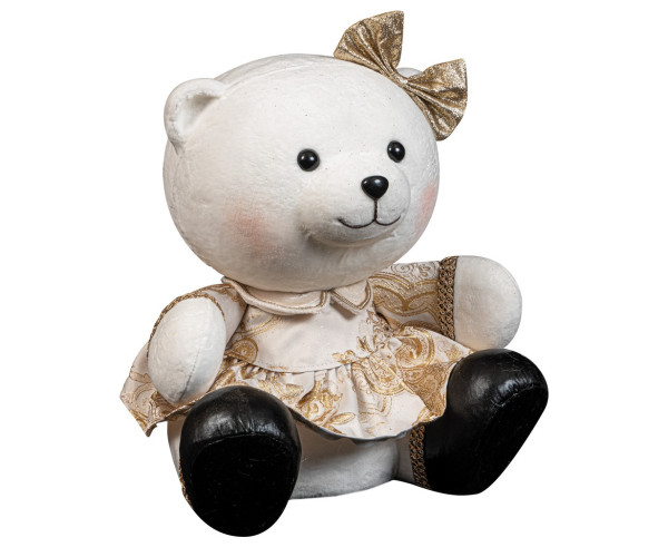 Χριστουγεννιάτικος Διακοσμητικός Αρκούδος 28 x 25 x 33(h)cm