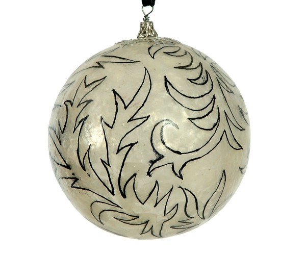 Πλαστική Χριστουγεννιάτικη Μπάλα 9cm