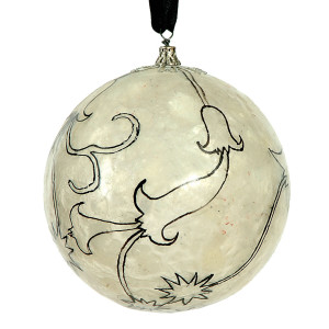 Πλαστική Χριστουγεννιάτικη Μπάλα 9cm