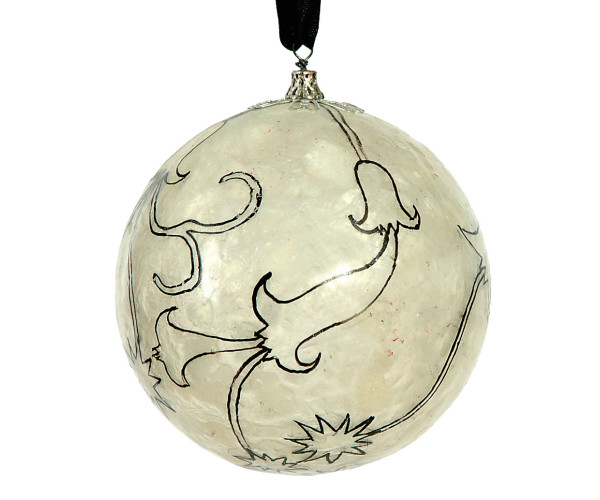 Πλαστική Χριστουγεννιάτικη Μπάλα 9cm