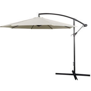 Γκρί Ανταλλακτικό Πανί Στρογγυλής Ομπρέλας 300cm Με 8 Ακτίνες