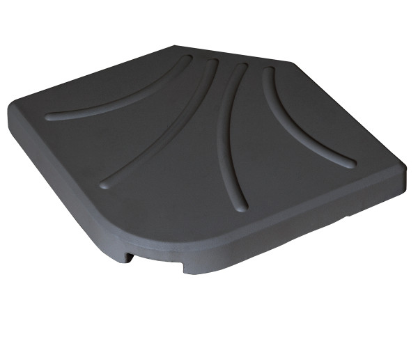Γκρί Βάση Πλάκα 50 x 50cm Για Γωνιακές Ομπρέλες 25Kgr