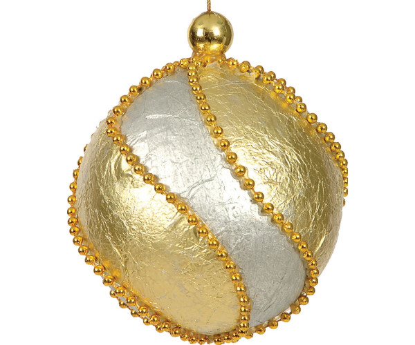 Πλαστική Χριστουγεννιάτικη Μπάλα 8cm,Σέτ/6