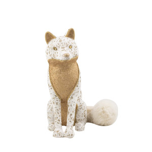 Χριστουγεννιάτικη Διακοσμητική Αλεπού 45 x 36 x 50(h)cm