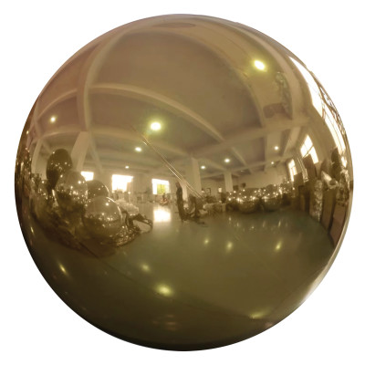 Χρυσή Φουσκωτή Διακοσμητική Χριστουγεννιάτικη Μπάλα 60cm