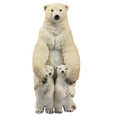 Χριστουγεννιάτικη Διακοσμητική Αρκούδα 55.5 x 44 x 100(h)cm