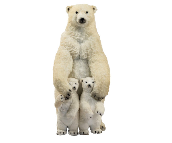 Χριστουγεννιάτικη Διακοσμητική Αρκούδα 55.5 x 44 x 100(h)cm