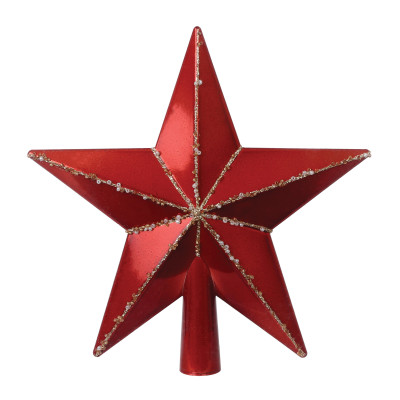 Πλαστική Χριστουγεννιάτικη Κορυφή 20(h)cm