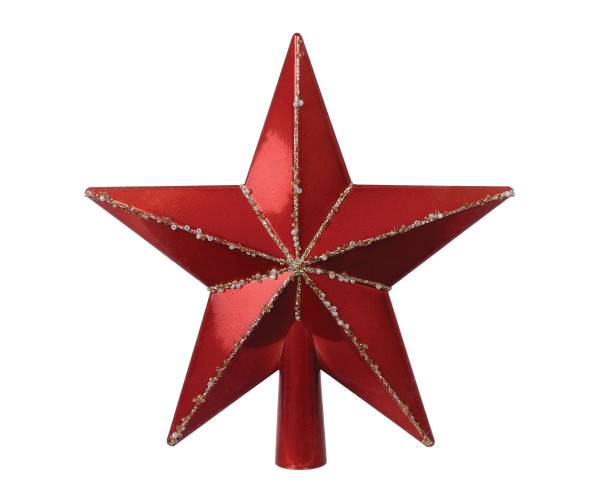 Πλαστική Χριστουγεννιάτικη Κορυφή 20(h)cm