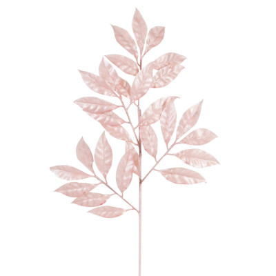 Ρόζ Χριστουγεννιάτικο Διακοσμητικό Κλαδί 70(Η)cm