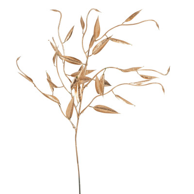 Χρυσό Χριστουγεννιάτικο Διακοσμητικό Κλαδί 55cm