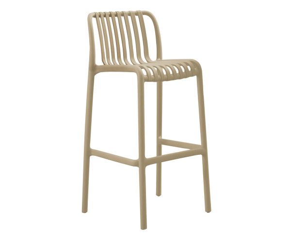 Taupe Σκαμπώ Μπάρ Πολυπροπυλένιου Με UV Προστασία