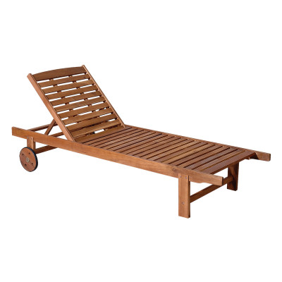 Ανακλινόμενη Ξαπλώστρα 197 x 74 x 33(h) cm ,Acacia Wood