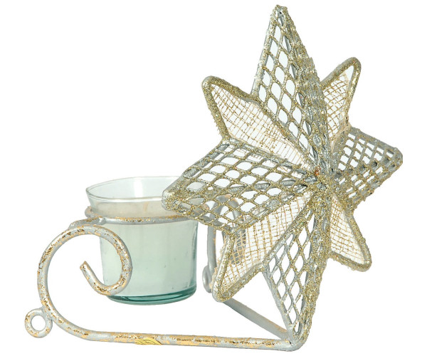 Χριστουγεννιάτικο Κηροπήγιο 16cm