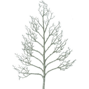 Χριστουγεννιάτικο Διακοσμητικό Ξερόκλαδο Με Γκλίτερ 220cm