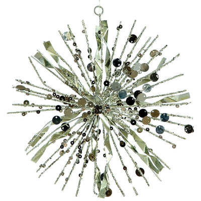 Κρεμαστό Μεταλλικό Χριστουγεννιάτικο Στολίδι 20cm