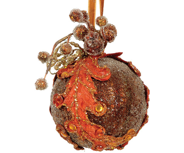 Πλαστική Χριστουγεννιάτικη Μπάλα 9cm