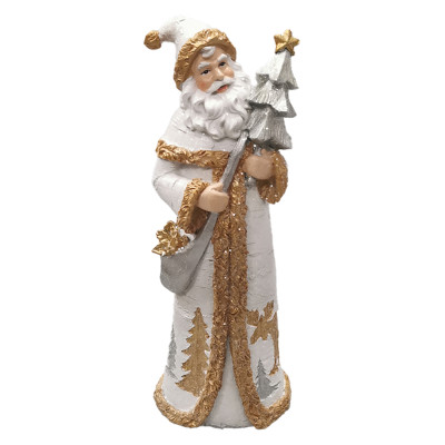 Πήλινος Διακοσμητικός Άγιος Βασίλης 29(h)cm